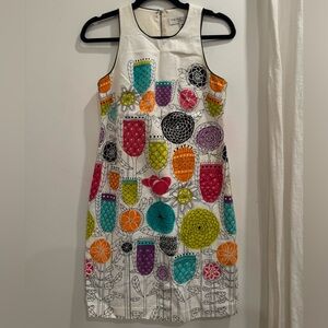 Trina Turk Women’s White Floral Dress Size 0